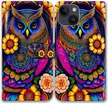 Bcov Case for iPhone 15,Colorful Ow