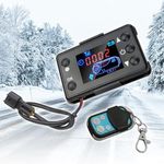 Riloer LCD Switch Parking Heater Monitor, 12V Heater Controller with LCD Display Switch Controller, Car Truck Diesel Air Heater Universal Mini Portable