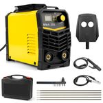 250A Stick Welder, 220V MMA Welding Inverter Gasless Tool, IGBT Inverter Welding Machine, Portable Mini MMA Welder Machine with Digital LED Display, Arc Force, Hot Start, Anti-Stick