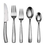 Towle Living 20-Piece Texture Stainless Steel Flatware Set, Service for 4