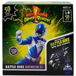 Hasbro Mighty Morphin Power Rangers 50 Piece Battle Bike Construction Sets - Blue Ranger