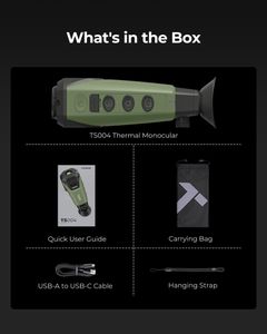 TOPDON Thermal Monocular – TS004 Infrared Night Vision Scope