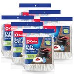 O-Cedar EasyWring Spin Mop Head Refill (Pack of 6)