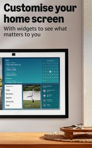 Amazon Echo Show 15 Smart Display – 15.6" Full HD, Alexa, Fire TV