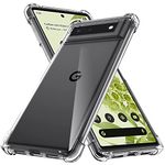 Newlike Silicone Bumper Exclusive - Back Cover Thin Case for Google Pixel 6, Transparent