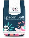 Pure Epsom Salts | Magnesium Sulphate Bath Salt (5 kg (Pack of 1))