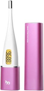 Thermomètre basal pour enfant - Thermomètre de fertilité pour le suivi de la fertilité et de l'ovulation (violet)