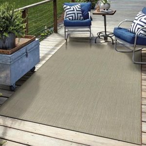 Keen Home Design Waterproof Outdoor Area Rug, Patio Deck Porch, 12x15
