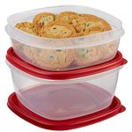 Rubbermaid Easy Find Lids Food Storage Container 4-Piece Set Red (1787251)
