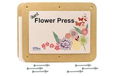 Peakdale Flower Press, Spring Giant 29cm x 36cm Rectangular Wooden Flower Press