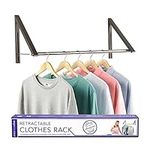 Double Foldable Clothing Rack w/Ext