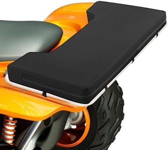 ROYALAY ATV Seats for Passengers, Universal ATV Rack Pad, Four Wheeler Back Rack Seat, Shock Absorption Water-Resistant for Long Rides, Four Wheeler Accessories