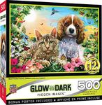 MasterPieces 500 Piece Glow in The 