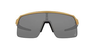 Oakley Men's Oo9463 Sutro Lite Sunglasses, Patrick Mahomes Ii Gold/Prizm Black, 39 mm