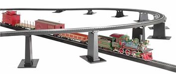 Bachmann Trains 18 PC. E-Z Track Graduated Pier Set (Compatible with On30)