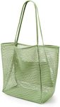 KALIDI Mesh Tote Bag,23L Beach Bag 