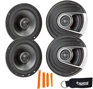 Polk MM652 6.5" Coaxial Speakers Bundle Includes 2 Pair with Marine and Powersports Certification