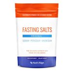 Nutri-Align Fasting Salts Electrolytes Powder | 400g Sodium Potassium Magnesium Electrolytes | Pure Unflavoured Fasting Electrolytes | Sugar Free & Filler Free | Made in The UK