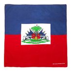 CTM® Cotton Haitian Flag Bandana Set (Pack of 12), Haiti