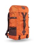 CarryPro HOBO40(Rust Orange), Functional Travel Backpack (Fits Laptop Up to 15.6 inch),Water Resistant Fabric,Travel Backpack for Women and Men(Rain Cover & Pouch Included),365 Days Warranty (40L)