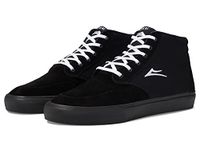 Lakai Men's Riley 3 High Top Skate Shoes - Pro Model by Riley Hawk, Black/Black Suede, 11