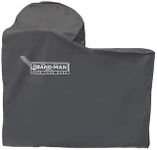 BBQ Grill Cover for Rodeo Deluxe Steel Kamado Charcoal BBQ Grill, Weatherproof by Brand-Man Grills