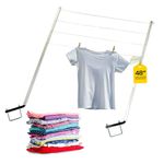 Stromberg Carlson CL-100 CL-100 48" Long Aluminum Bumper Mount Versatile Clothes Line