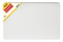 School Smart Dry Erase Pupil Boards, 12 x 18 Inches, Melamine, White, Pack of 10