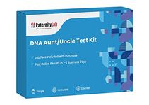 PaternityLab DNA Aunt/Uncle Test - Lab Fees & Shipping Included - Results in 1-2 Days - at-Home Collection Kit