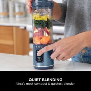 Ninja Blast Portable Blender – Denim Blue, Compact & Rechargeable