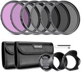 NEEWER 37mm ND Lens Filter Kit: UV,