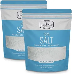 Hot Tub Spa Salt - Pool Salt for Salt Systems and Chlorine Generators Including Ace Freshwater, Hotspring, Jacuzzi, Caldera, Chloromatic - 10 Lbs/1000 Gallons - Sea Salt Superstore