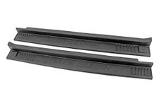 Rough Country Door Entry Sill Guards (fits) 2007-2018 Jeep Wrangler JK | Front | 10568