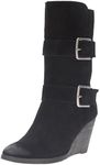 Very Volatile Women's Lars Western Boot, Black, 8.5 B US