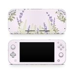 TACKY DESIGN Lavender Skin Compatible with Nintendo Switch lite Skin, Lupine Flowers Switch lite Skin Vinyl 3m Stickers Full wrap Cover