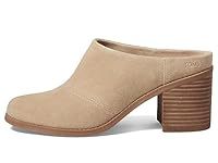 TOMS Evelyn Mule, Oatmeal Suede, 8 