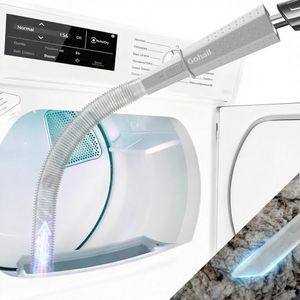 GOHALL Dryer Vent Cleaner Kit - Flexible Dryer Lint Vacuum Hose Attachment