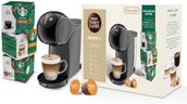 Dolce Gusto De'Longhi Genio S EDG226.W, Capsule Coffee Machine, Pod Coffee Maker with Compact Design, Adjustable Drink Size, Removable Water Tank 0.8L, Pack with 24 Capsules, White