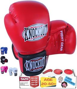 Boxing Gloves for Men and Women, Best for Boxeo Training, Kickboxing, Muay Thai, MMA Heavy Bag Workout, Sparing Gloves Pair with Ultra Wide Wrist Support