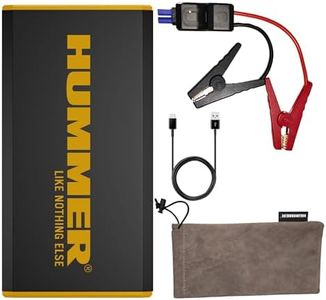 Hummer H8 Jump Starter for Car & Bike Battery, 1000A 12V Portable Booster, 27750mWh, AI Smart Safety, LED Emergency Light, Starts 5.0L Petrol / 3.0L Diesel