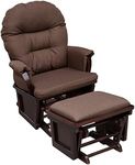 HOMCOM Nursery Glider Rocking Chair