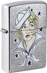 Zippo Sailor Girl Tattoo Design Str