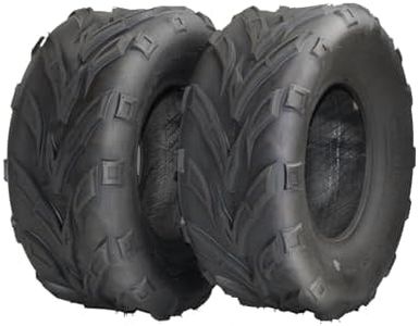 Garvee 16X8.00-7 ATV Tires - 4PR All-Condition Trail Sand Mud Off-Road Tires, Pack of 2, Tubeless