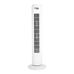 Presto by Tower PT627000 Tower Fan with 3 Speed Settings, 2 Hour Timer, 29”, 45W, White