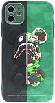 Jeriwell iPhone 11 Case 6.1" - 3D Camo Bear Silicone Shockproof Street Fashion Cover for Men & Boys