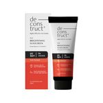 Deconstruct Brightening Sunscreen SPF 50+ And PA++++ | 8 hours Long Lasting Dewy Sunscreen | For Dry Skin | Water Resistant, No White Cast, Quick Absorbing | For Women and Men | 50gm