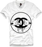 E1Syndicate V-Neck T Shirt DRIP Han