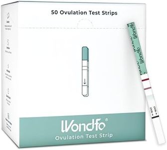 Wondfo Ovulation Test Strips - Women Fertility Tracking and Pregnancy Planning with Cycle-Detecting LH Surge - Highly Sensitive and Fast Result at Home Kit (50 Count)