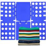 Xiaozuoyue Clothes Folding Board, Shirt Folding Board,Clothes Folder, Laundry Folding Board, Adjustable Shirt Folder with Ventilation Holes, Clothes Plastic Laundry Room Organizer