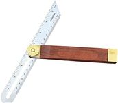 Adjustable Carpentry Square Bevel Gauge, T Bevel Angle Finder Craft Bevel Tool for Craftsman Carpenter Architect Engineer Woodworking